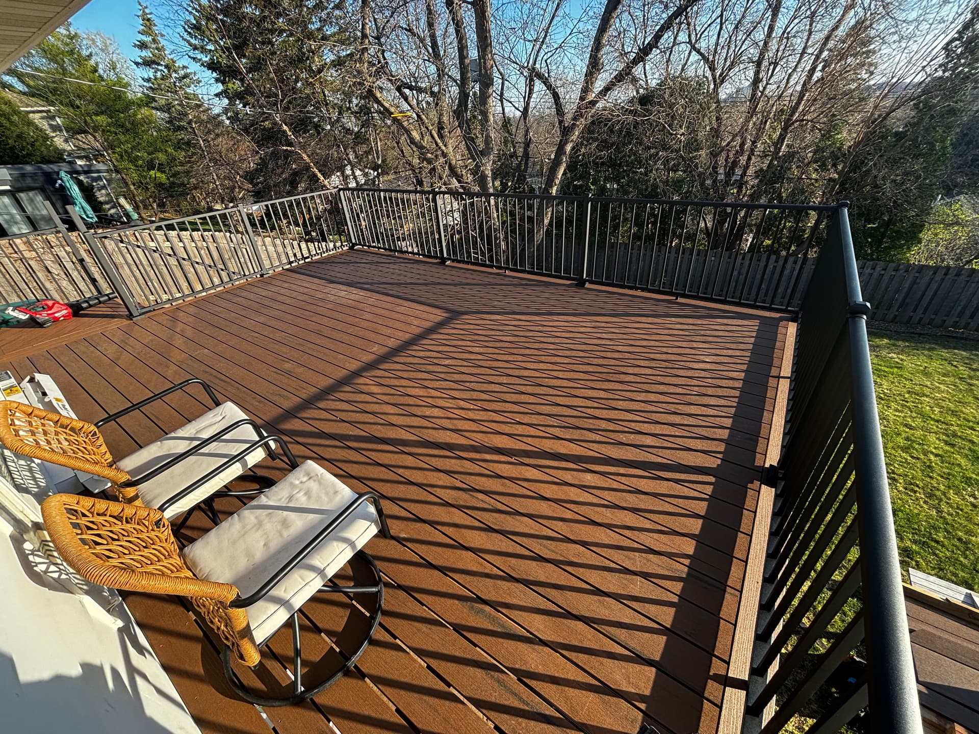 Gallery photos for TimberTech Deck Install Nearly Complete in Edina: Image #1