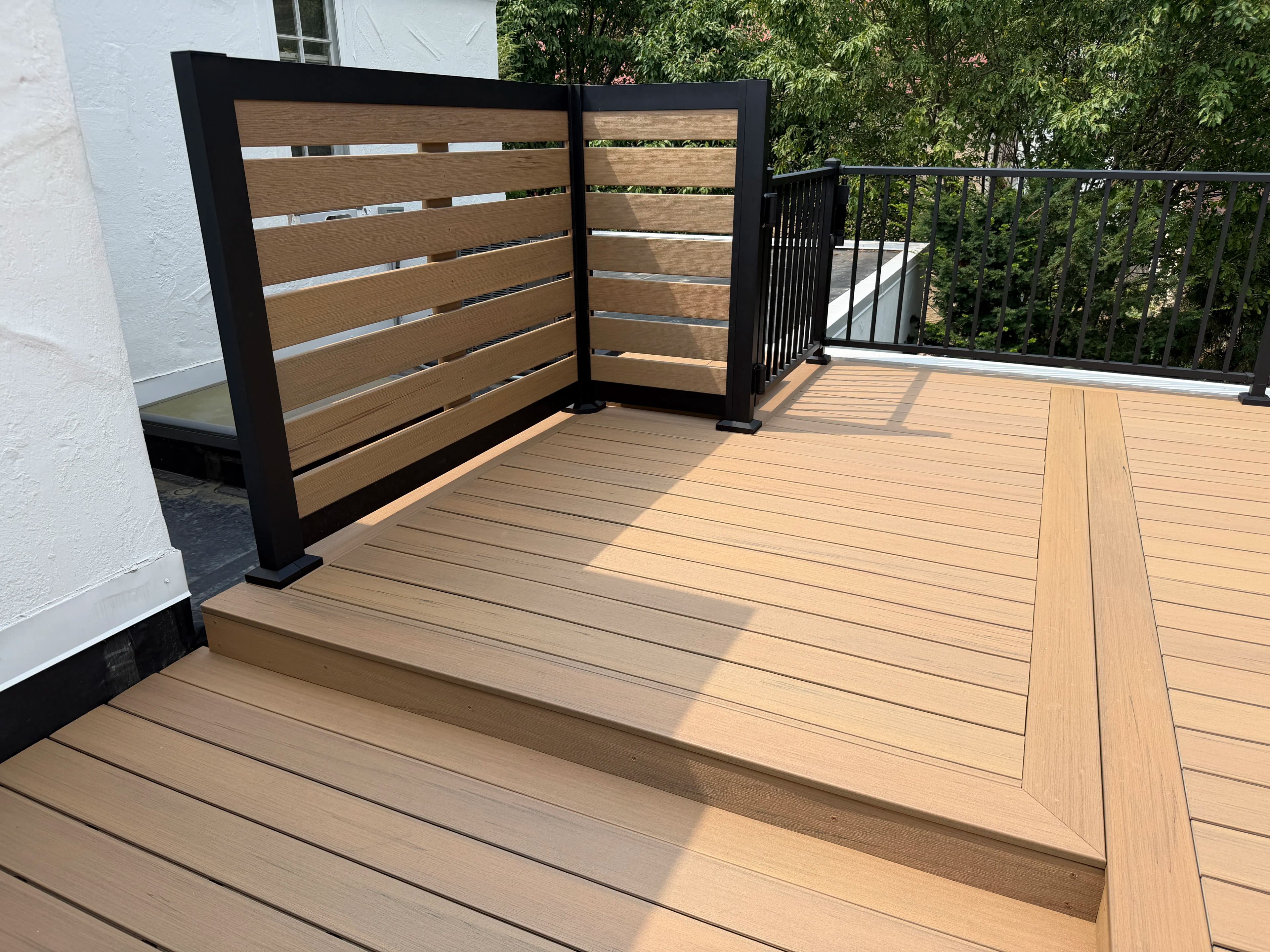 Project Custom TimberTech Deck Built Above a Garage in St. Paul image