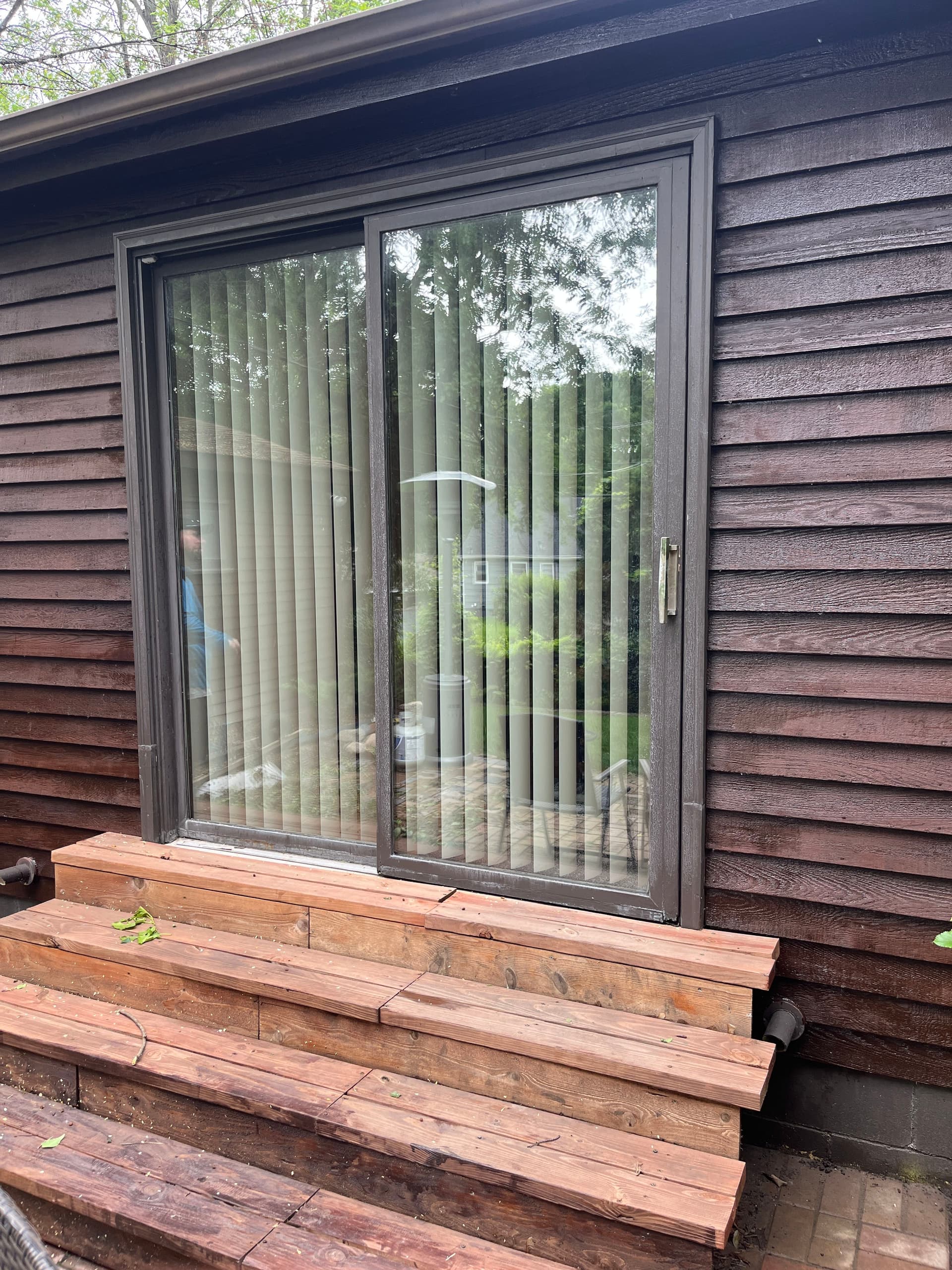 Gallery photos for Stylish French Door Upgrade Replaces Old Sliding Glass Door: Image #2