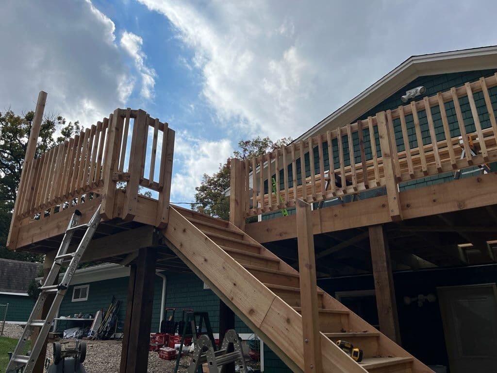 Project Exciting Deck Construction in Minnetonka image