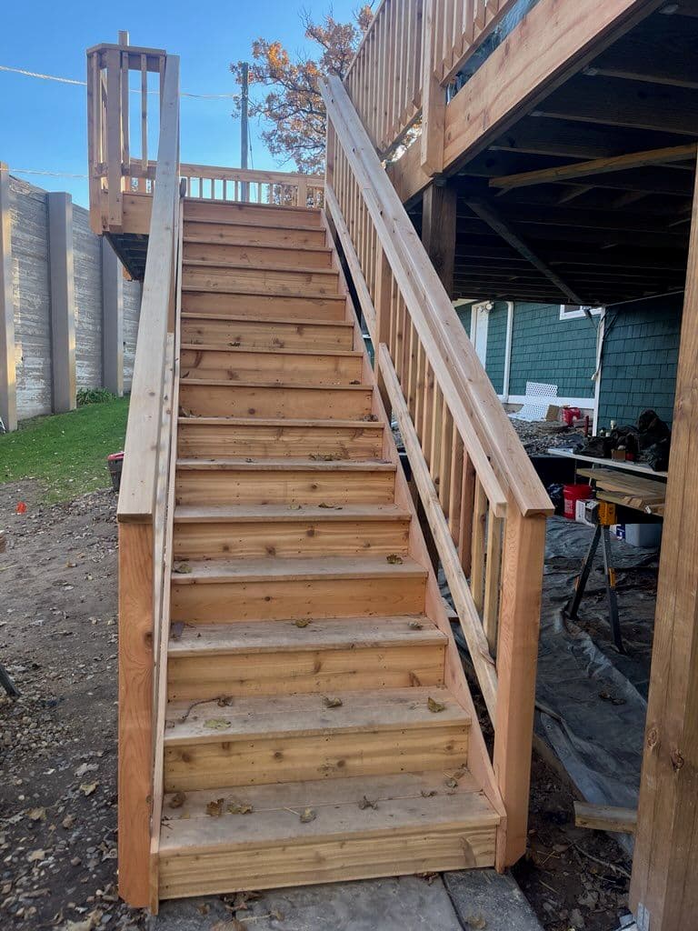 Project New Cedar Deck Construction in Minnetonka image