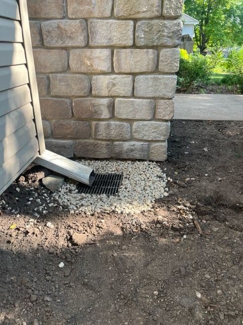Gallery photos for Effective Rainwater Management with New Drainage System: Image #1