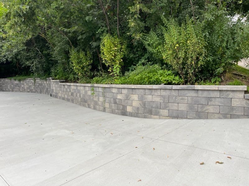 Gallery photos for Sturdy Retaining Wall Upgrade in Minnetonka: Image #1