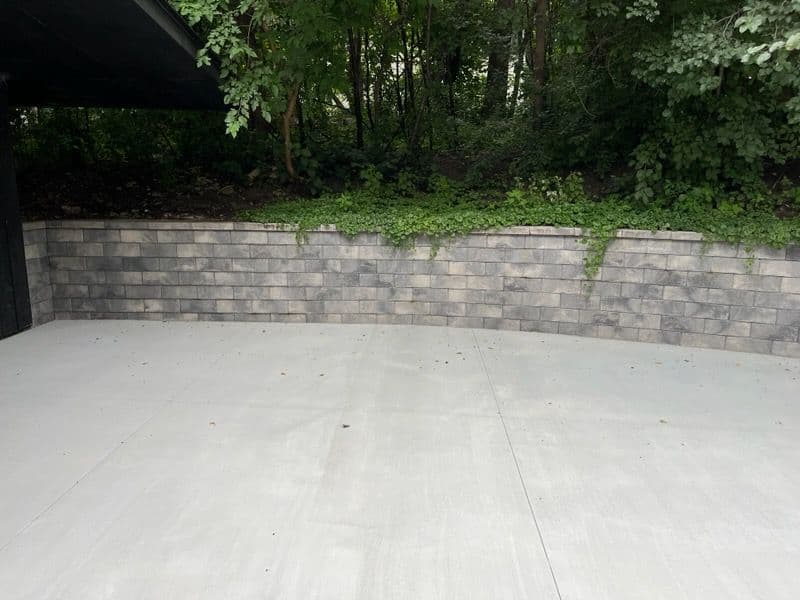 Gallery photos for Sturdy Retaining Wall Upgrade in Minnetonka: Image #2