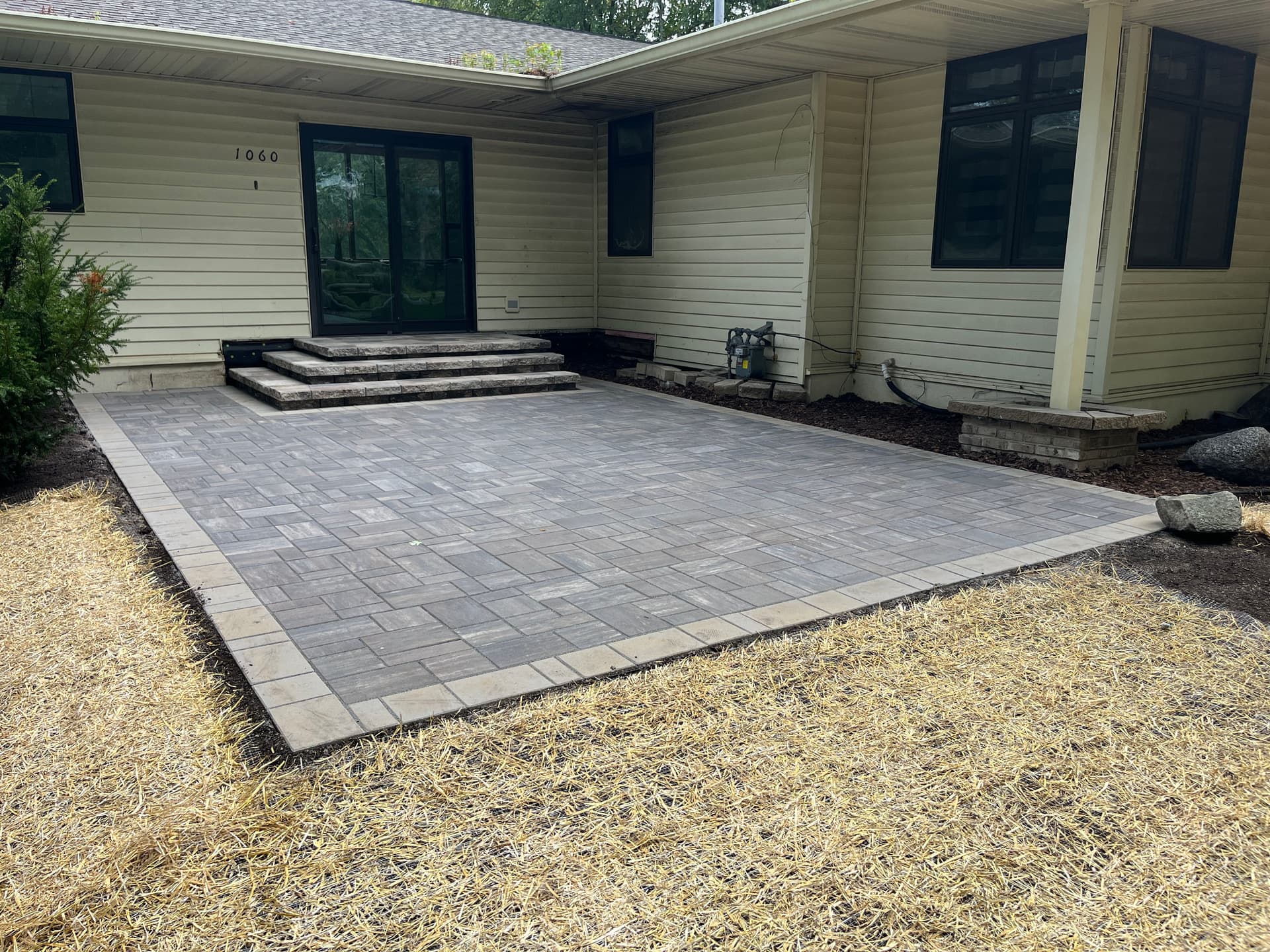 Fresh Patio Installation in Long Lake image