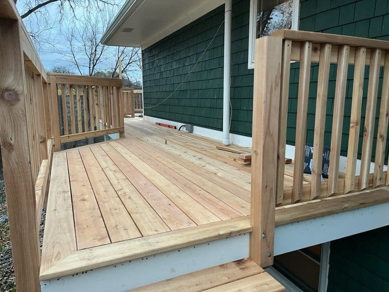 Gallery photos for Cedar Catwalk and Gazebo Deck Project in Minnetonka: Image #1